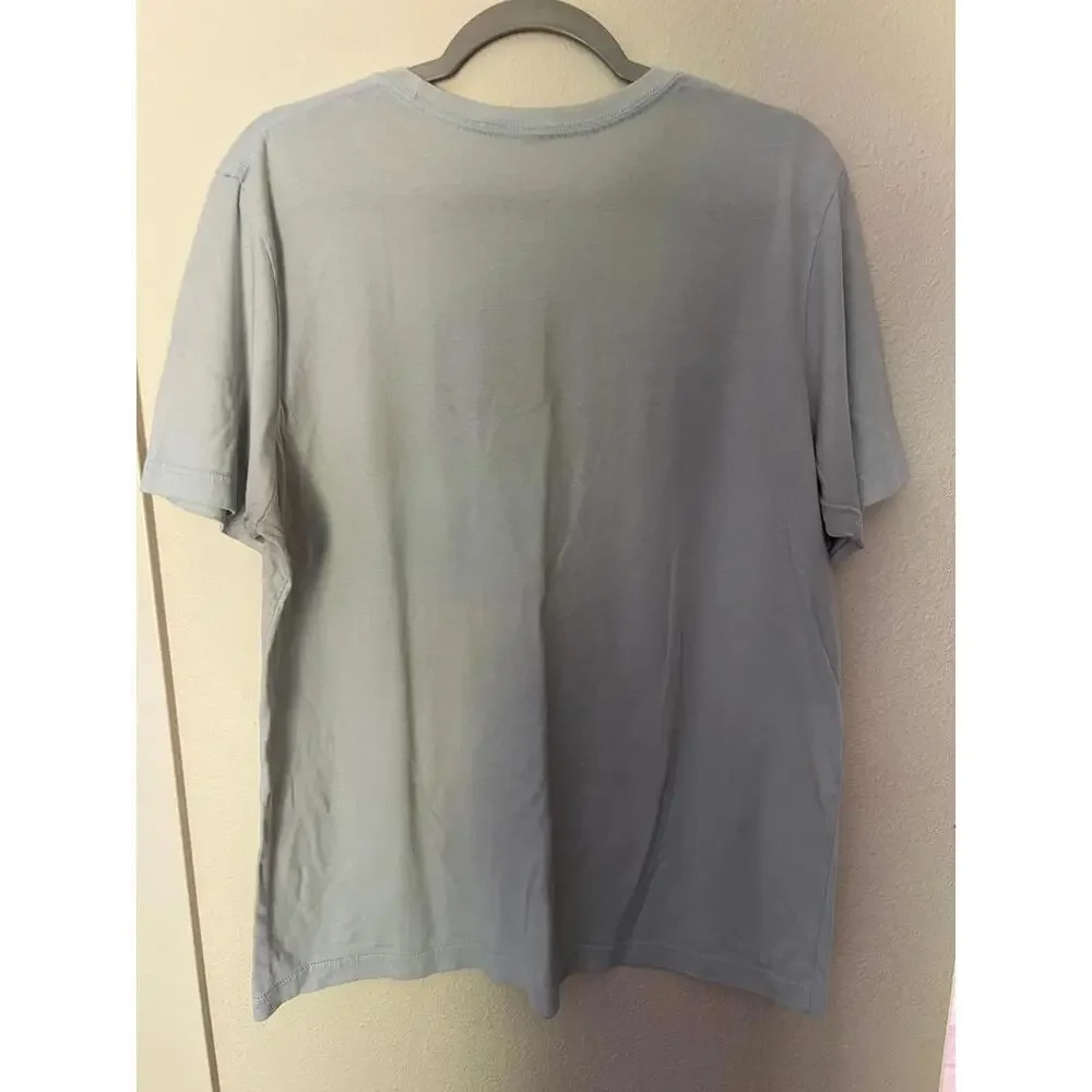 Muchacho Retro Graphic Tee - Sky Blue - Mens L - Picture 3 of 3